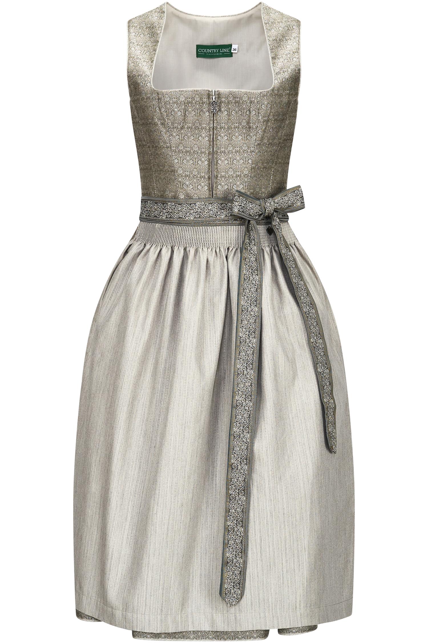 Dirndl von Country Line in Oliv